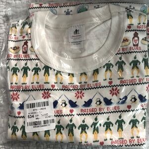 New in bag Hanna Anderson Elf Pajamas top